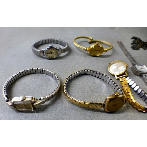 34 - Wristwatches&nbsp; variously cased and strapped