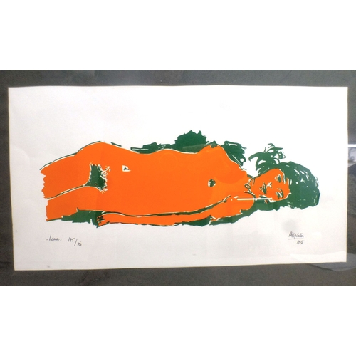 19 - After Philip Sutton - 'Loma'&nbsp; Limited Edition 145/150 coloured print&nbsp; bears a pencil signa... 