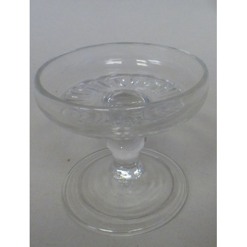 23 - A George III pedestal sweetmeat glass&nbsp; 2