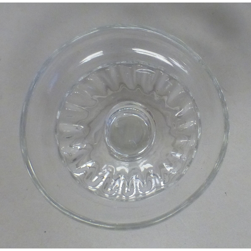 23 - A George III pedestal sweetmeat glass&nbsp; 2