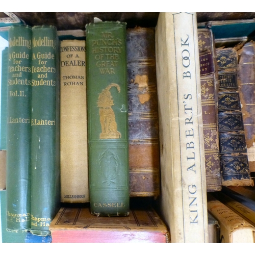 49 - Antiquarian books, various reference: to include 'Apocalypse Explained'; and 'Confessions of a Deale... 