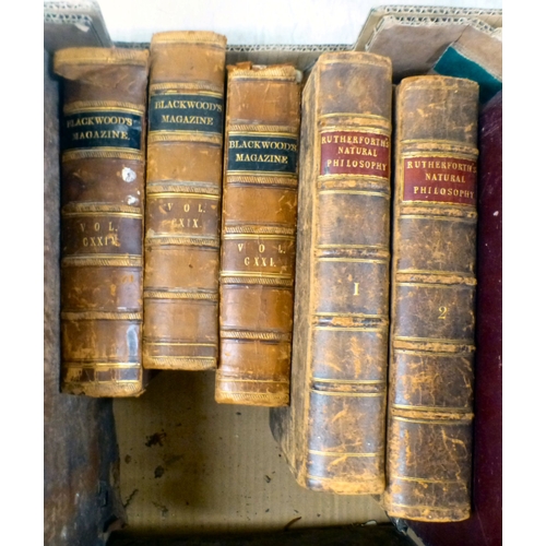 49 - Antiquarian books, various reference: to include 'Apocalypse Explained'; and 'Confessions of a Deale... 