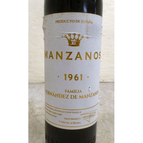 5 - A bottle of 1961 Familia Fernandez de Manzanos Rioja