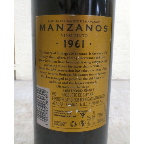 5 - A bottle of 1961 Familia Fernandez de Manzanos Rioja
