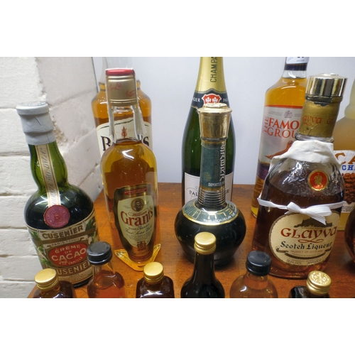 50 - Alcoholic beverages: to include Champagne and Whisky