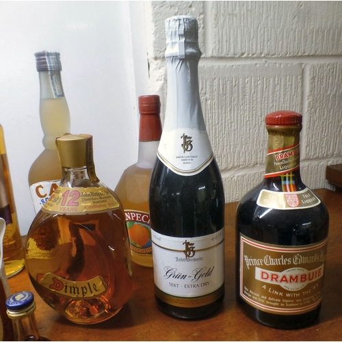 50 - Alcoholic beverages: to include Champagne and Whisky