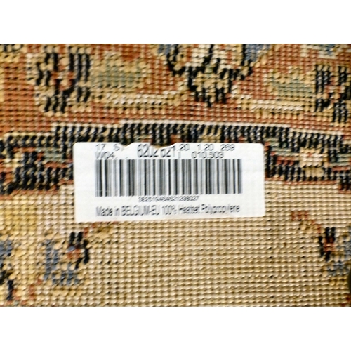 51 - Three machine made rugs&nbsp; various sizes; and another, North Central Persian style prayer mat&nbs... 