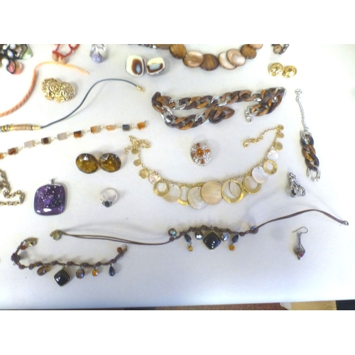 9 - Costume jewellery: to include Monet earrings