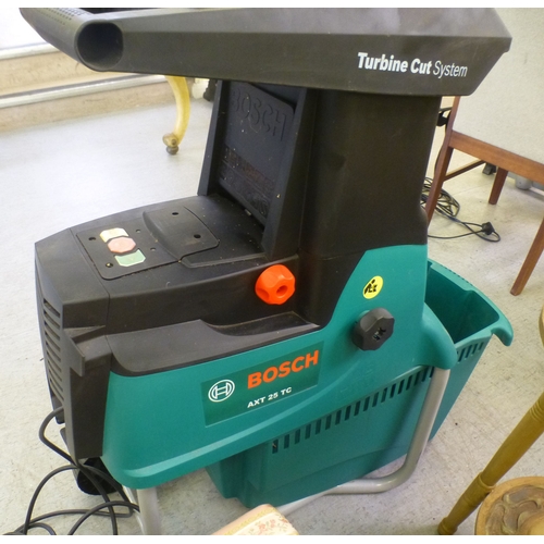 14 - A Bosch AXT 25 TC electric garden shredder  37