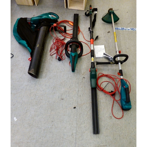 15 - Bosch electric garden tools, viz. an ALS30 leaf blower&nbsp; 46