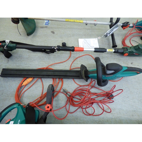 15 - Bosch electric garden tools, viz. an ALS30 leaf blower&nbsp; 46
