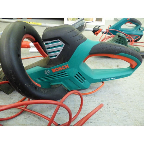15 - Bosch electric garden tools, viz. an ALS30 leaf blower&nbsp; 46