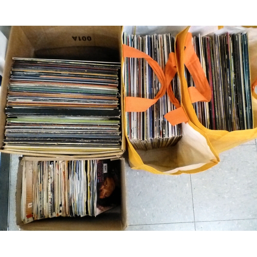 2 - Vinyl albums and 45rpm singles&nbsp; mixed genres: to include pop; movie sound track; mixed hits; an... 