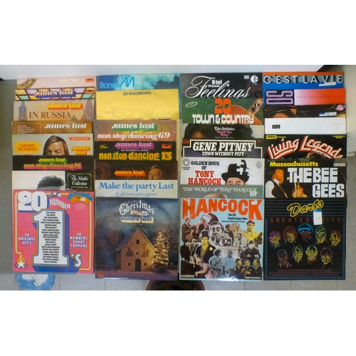 2 - Vinyl albums and 45rpm singles&nbsp; mixed genres: to include pop; movie sound track; mixed hits; an... 