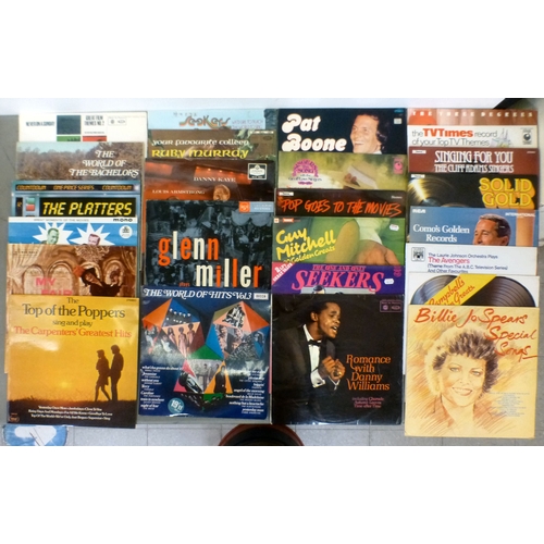 2 - Vinyl albums and 45rpm singles&nbsp; mixed genres: to include pop; movie sound track; mixed hits; an... 