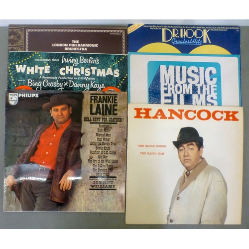 2 - Vinyl albums and 45rpm singles&nbsp; mixed genres: to include pop; movie sound track; mixed hits; an... 