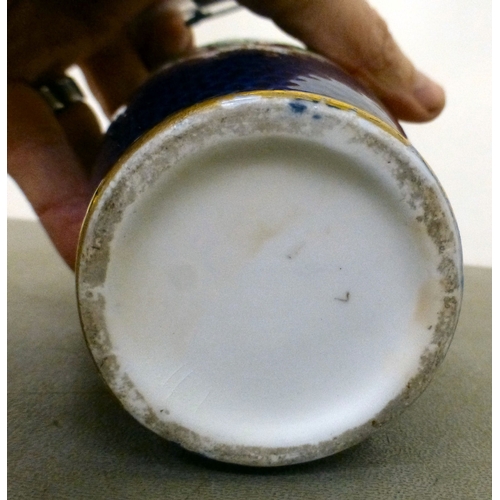 23 - Ceramics: to include a late 19thC German porcelain pin doll figure&nbsp; 4.75