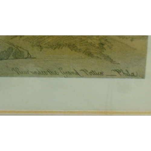 30 - After David Roberts - two Middle Eastern views&nbsp; coloured prints&nbsp; 13