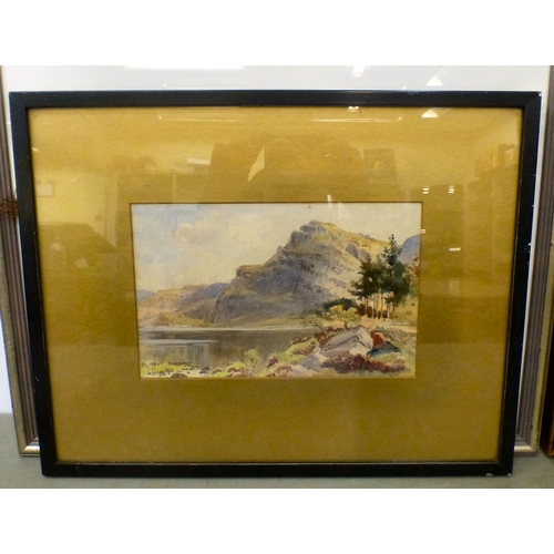 32 - Four 19thC and later watercolours: to include EB Lait - 'At Ditchling, Sussex'&nbsp; bears a signatu... 