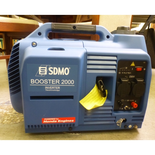 42 - An SDMO Booster 2000 Inverter portable generator&nbsp; 16