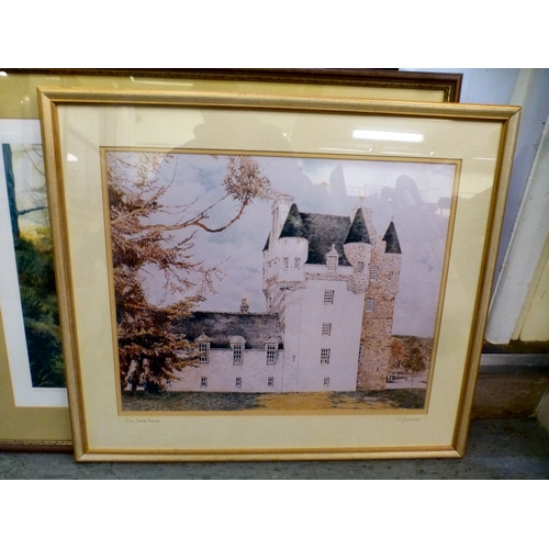 48 - Pictures and prints: to include after Harry J McGregor - a shoreline scene  Limited Edition 231/850 ... 