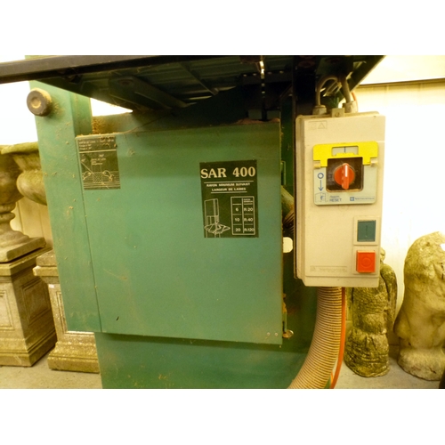53 - A Lurem SAR 400 workshop band saw  65