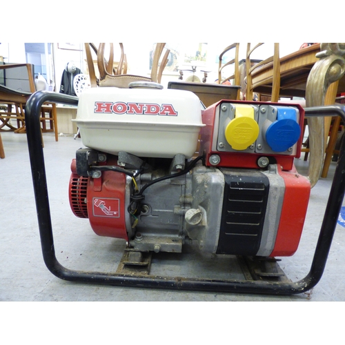 54 - A Honda EG 1500X portable generator&nbsp; 14