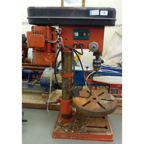 59 - A Sealey bench top pillar drill&nbsp; 32.5