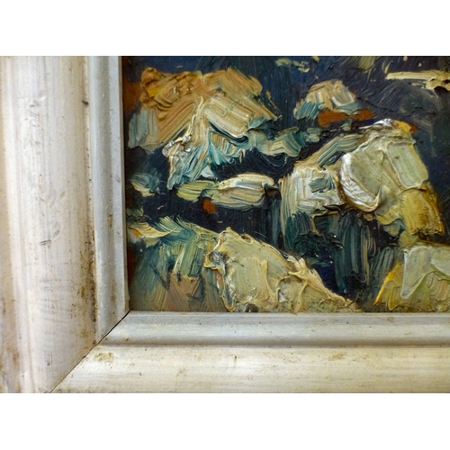 7 - Bob Vigg - two landscape studies&nbsp; oils on board&nbsp; bearing signatures&nbsp; 7.5