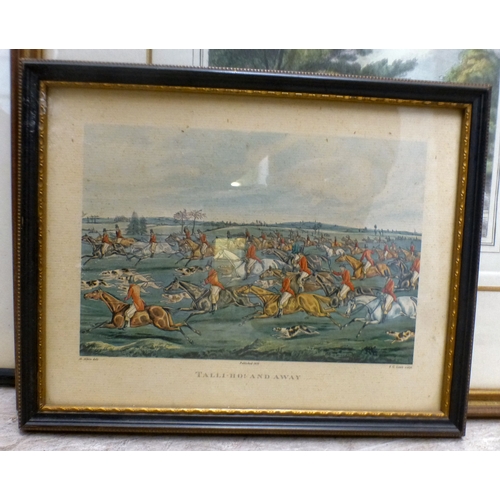 102 - Prints: to include after E Rudge - 'Grand Entrance to Rugby School House'&nbsp; print&nbsp; 8