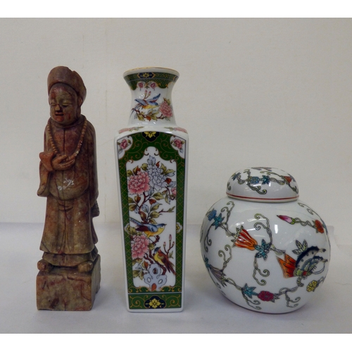 119 - Decorative ceramics: to include a Royal Doulton porcelain figure 'Kathy'  HN3305  7
