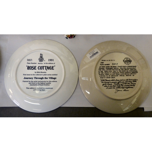 119 - Decorative ceramics: to include a Royal Doulton porcelain figure 'Kathy'  HN3305  7