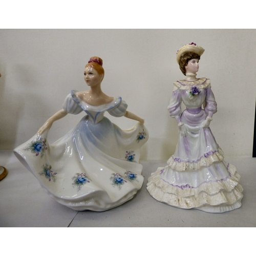 119 - Decorative ceramics: to include a Royal Doulton porcelain figure 'Kathy'  HN3305  7