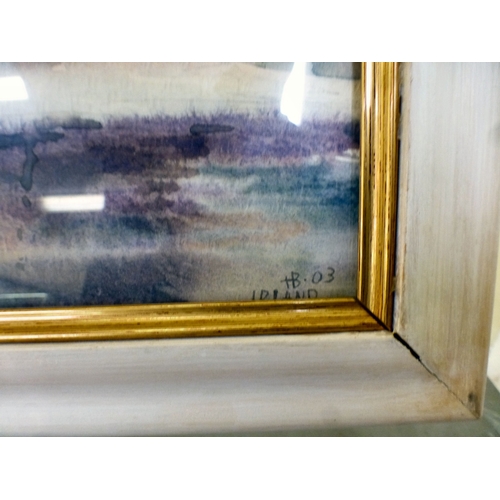 202 - Pictures: to include Greenwood - a still life study of fruit&nbsp; watercolour&nbsp; bears a signatu... 