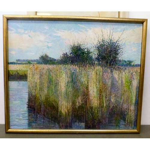 202 - Pictures: to include Greenwood - a still life study of fruit&nbsp; watercolour&nbsp; bears a signatu... 