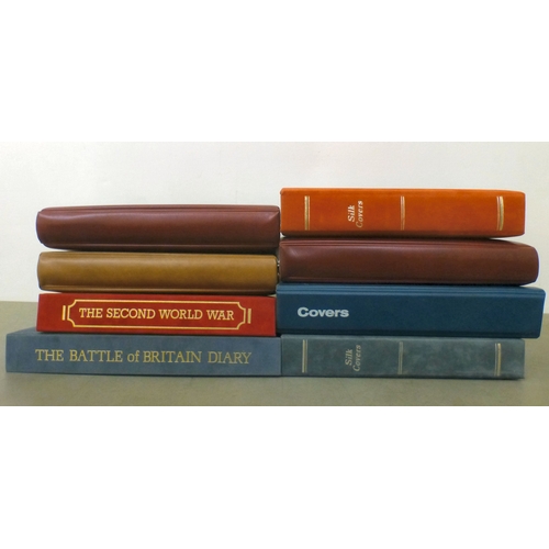 207 - Uncollated postage stamps: to include signed Battle of Britain examples