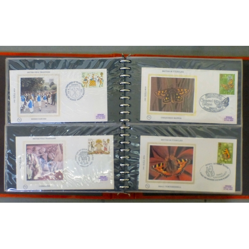 207 - Uncollated postage stamps: to include signed Battle of Britain examples