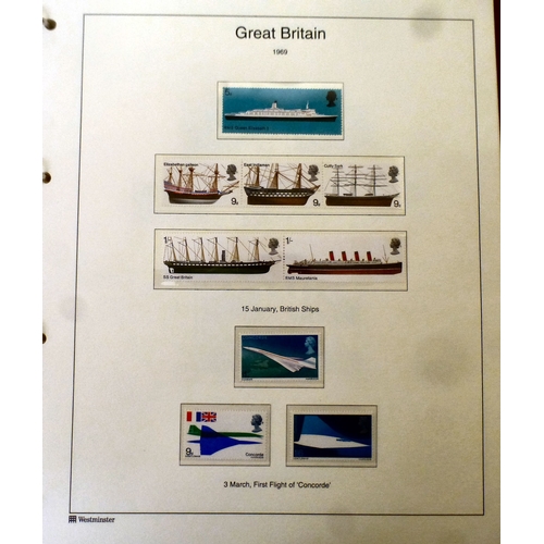 208 - Uncollated postage stamps, mostly unmounted, Mint usable GB