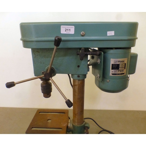 211 - A Nutool benchtop pillar drill&nbsp; 23