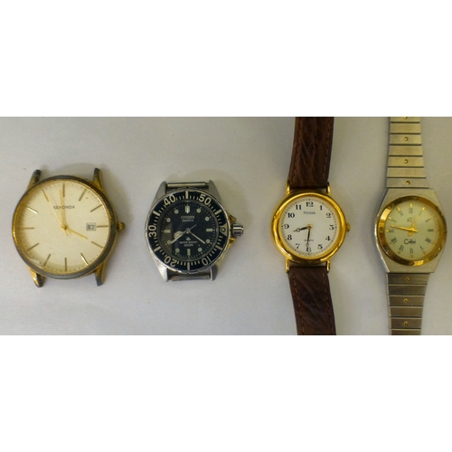 225 - Wristwatches&nbsp; variously cased and strapped; and horologist's tools
