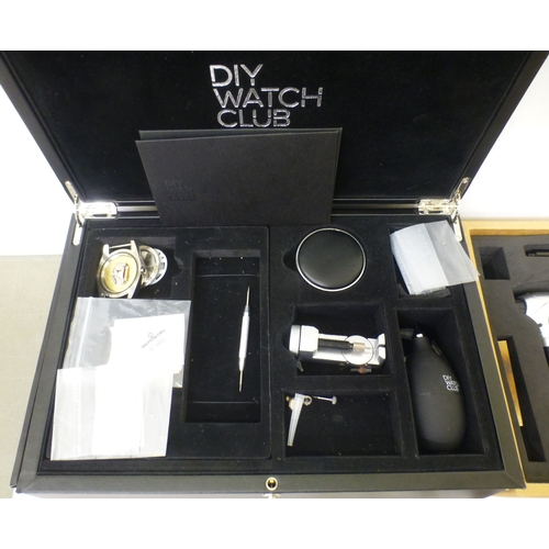 225 - Wristwatches&nbsp; variously cased and strapped; and horologist's tools