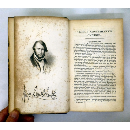 233 - Book: 'George Cruikshank's Omnibus' dated 1862