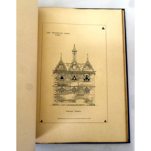 234 - An illustrated National Bible, bound with brass mounts; and a book, 'A Complete Account of the Build... 