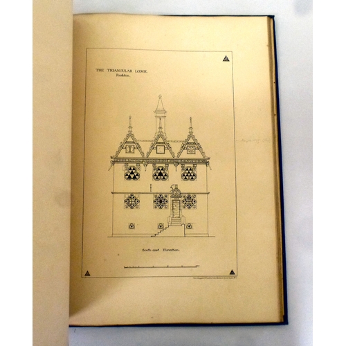 234 - An illustrated National Bible, bound with brass mounts; and a book, 'A Complete Account of the Build... 