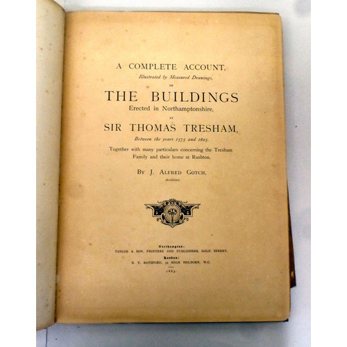234 - An illustrated National Bible, bound with brass mounts; and a book, 'A Complete Account of the Build... 