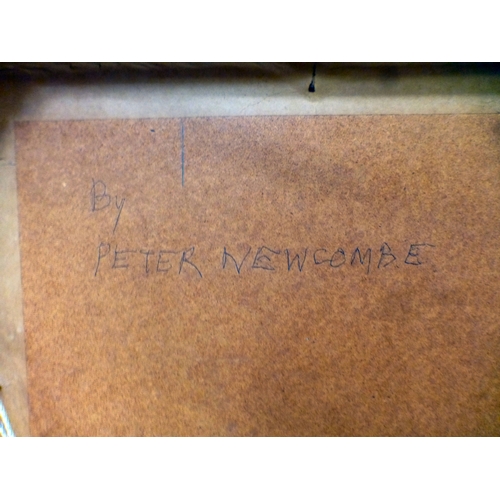 237 - Peter Newcombe - a winter landscape&nbsp; oil on canvas&nbsp; bears a signature & dated '67&nbsp... 