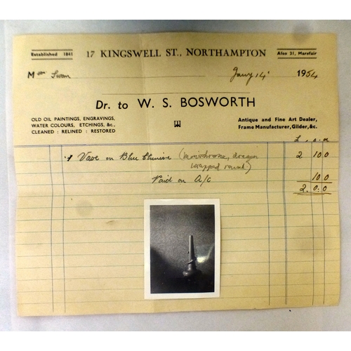 240 - An Awaji Meiji period turquoise glazed dragon vase  14