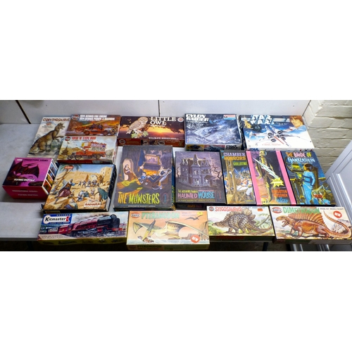 62 - Model kits&nbsp; various themes and scales&nbsp; (completeness not guaranteed)