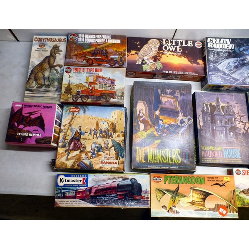 62 - Model kits&nbsp; various themes and scales&nbsp; (completeness not guaranteed)