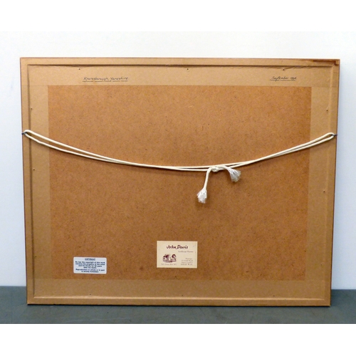 63 - John Davis - 'Knaresborough, Yorkshire'  watercolour  bears a signature & dated September 1992 v... 